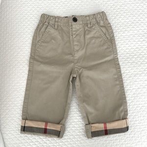 18 month Burberry khaki pants
